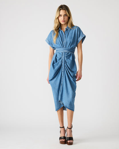 TORI DENIM DRESS