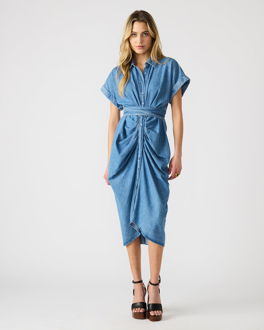 TORI DENIM DRESS