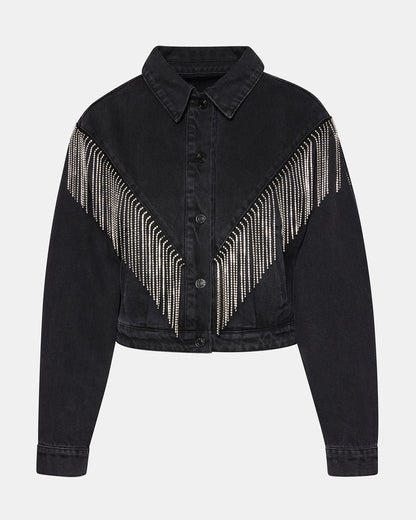 CANYON DENIM JACKET BLACK