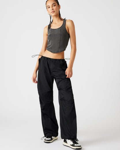 PIA PARACHUTE PANT BLACK