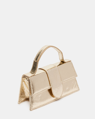 Steve Madden, Bags, Steve Madden Large White And Gold Purse