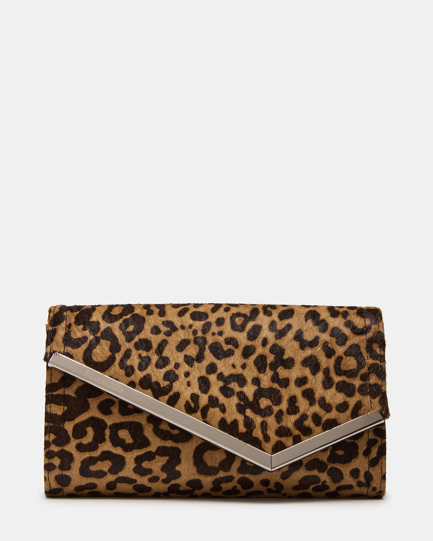 THRIVE SHOE AND CLUTCH BAG LEOPARD