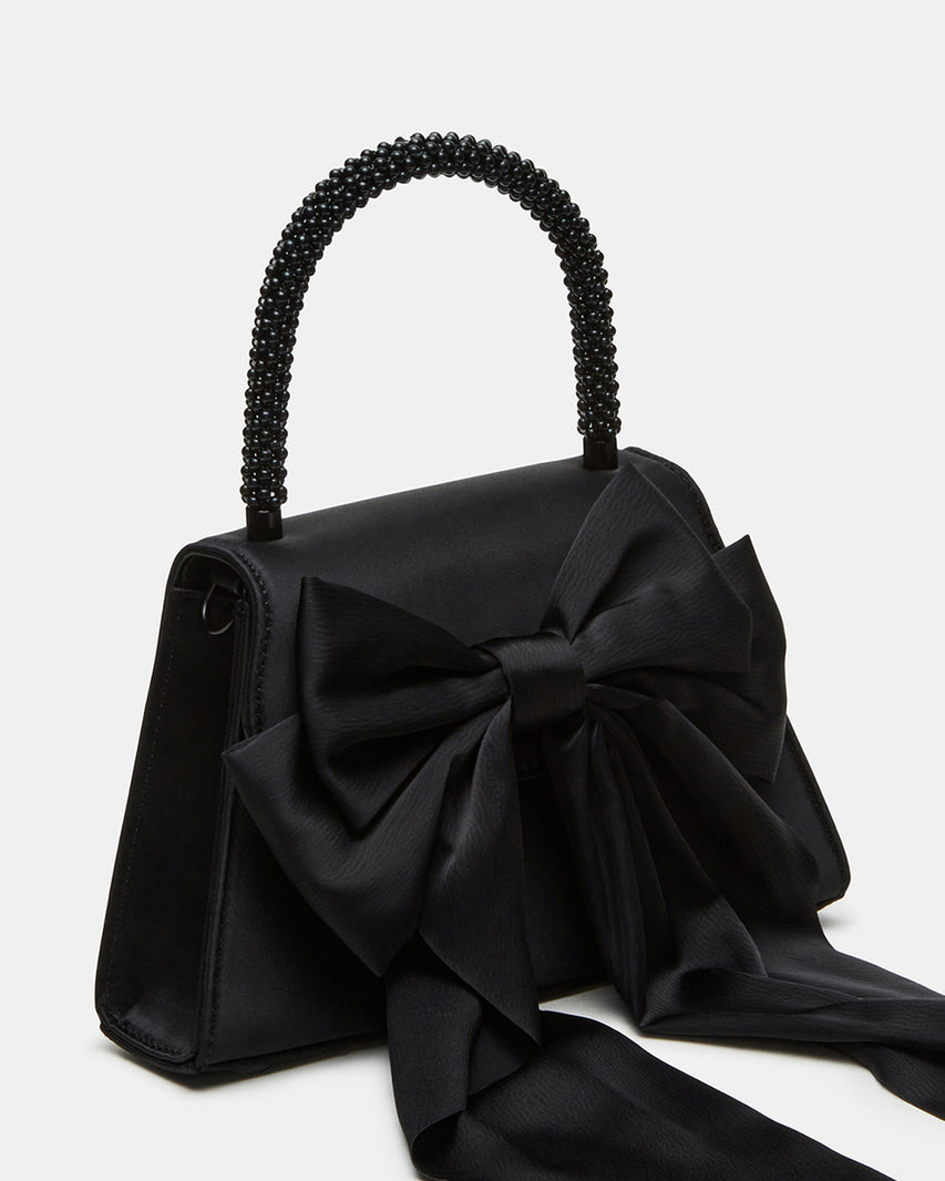 COSETTE BAG BLACK SATIN