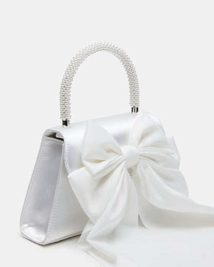 COSETTE BAG WHITE SATIN