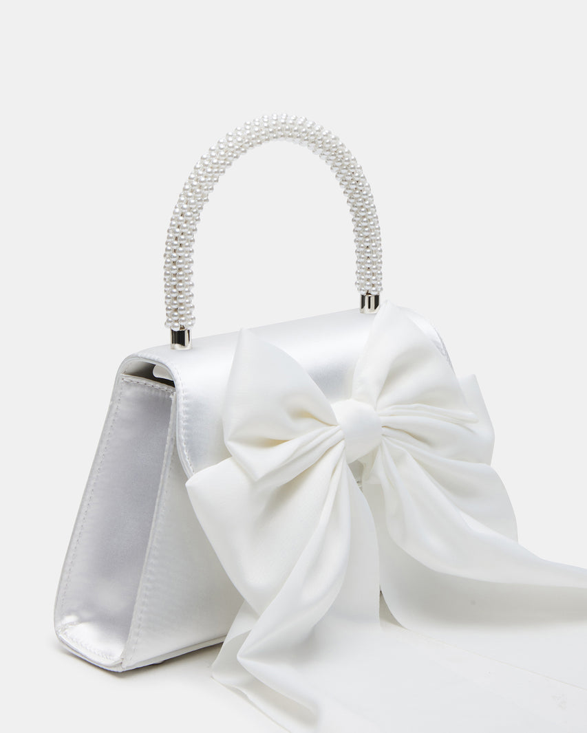 COSETTE BAG WHITE SATIN