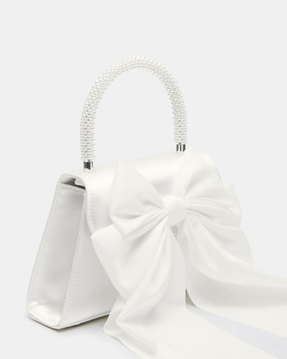 COSETTE BAG WHITE SATIN