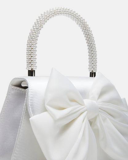 COSETTE BAG WHITE SATIN