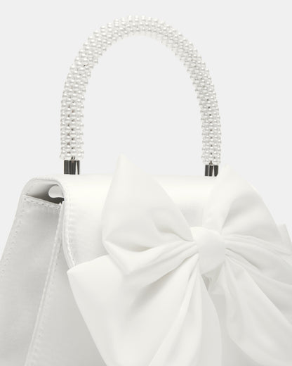 COSETTE BAG WHITE SATIN