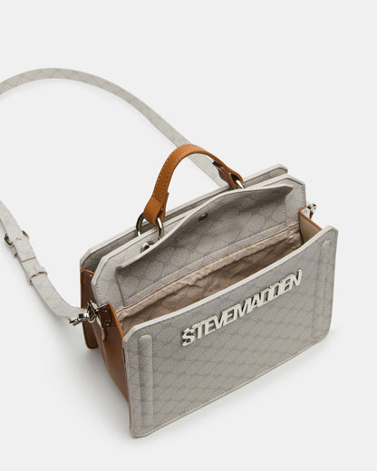 EVELYN DIAMOND LOGO BAG CREAM MULTI