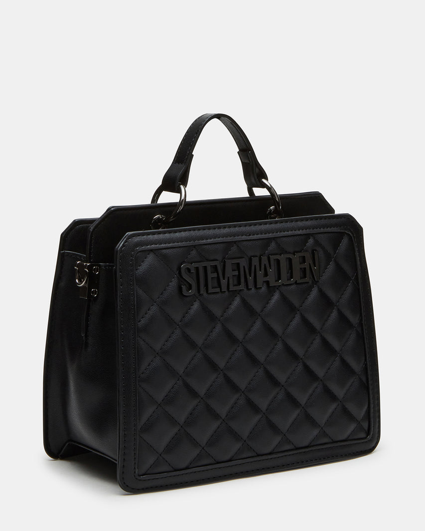 EVELYN BAG BLACK QUILTED