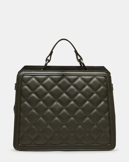 EVELYN BAG OLIVE QUILTED