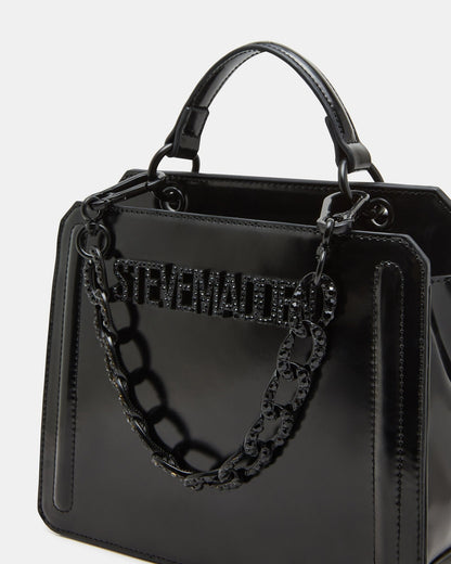 EVELYN BAG BLACK RHINESTONES