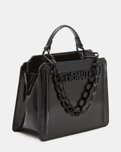 EVELYN BAG BLACK RHINESTONES