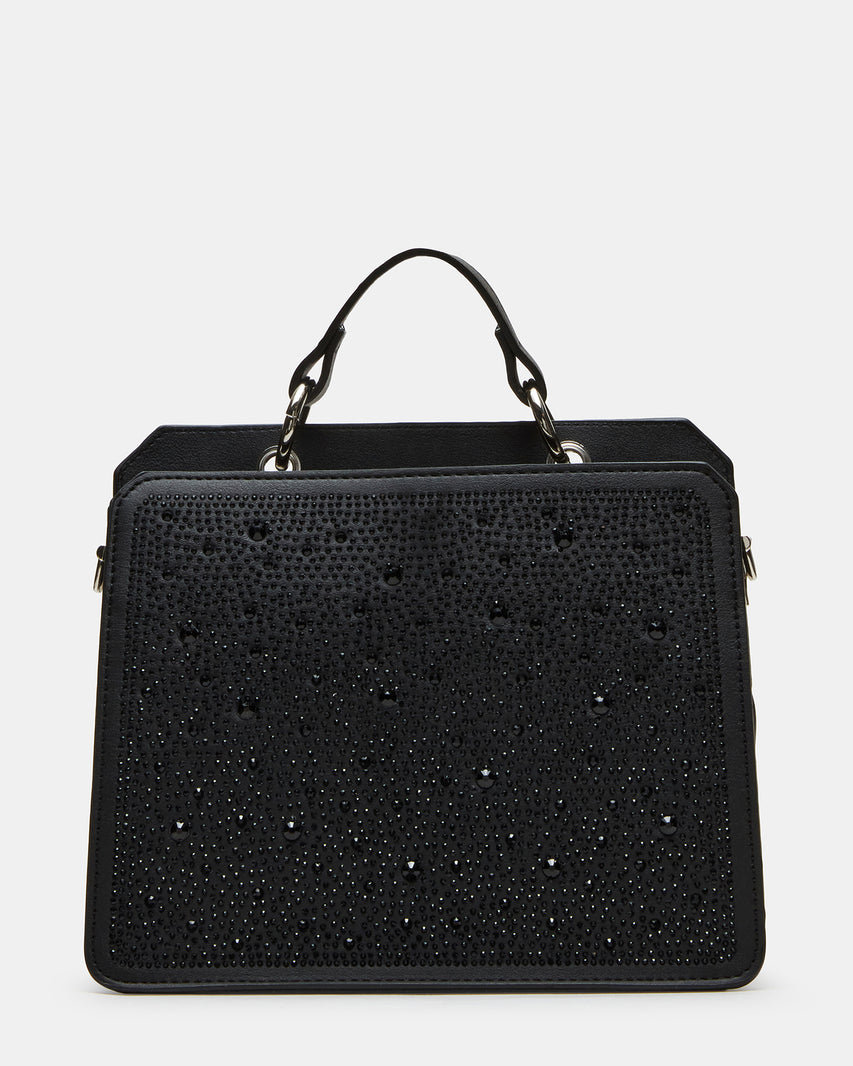 EVELYN BAG BLACK ALLOVER RHINESTONES