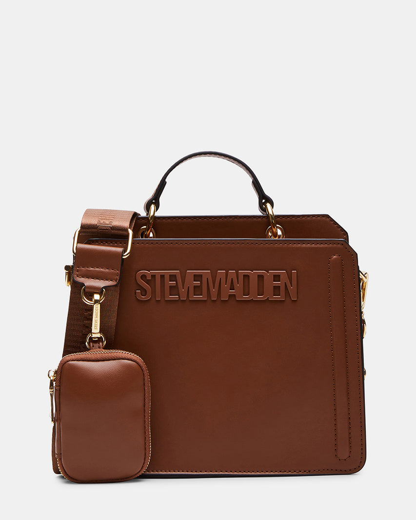 EVELYN BAG COGNAC