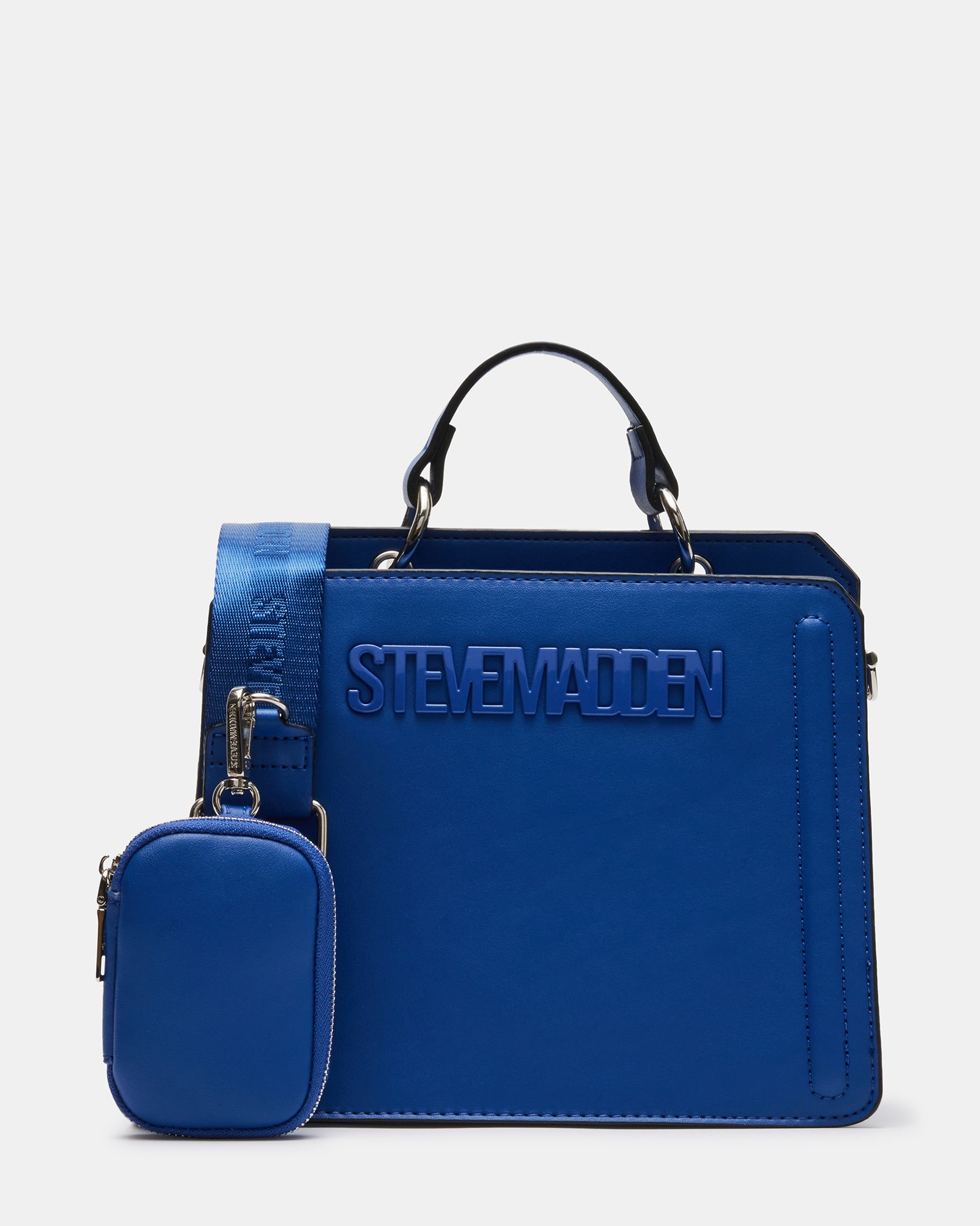 EVELYN Bag Midnight Blue | Women's Top Handle Crossbody Bag – Steve Madden