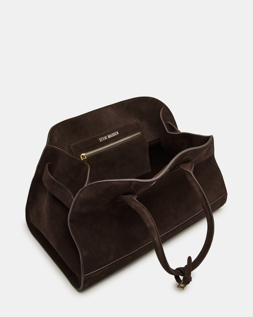 HEIDEE BAG BROWN SUEDE