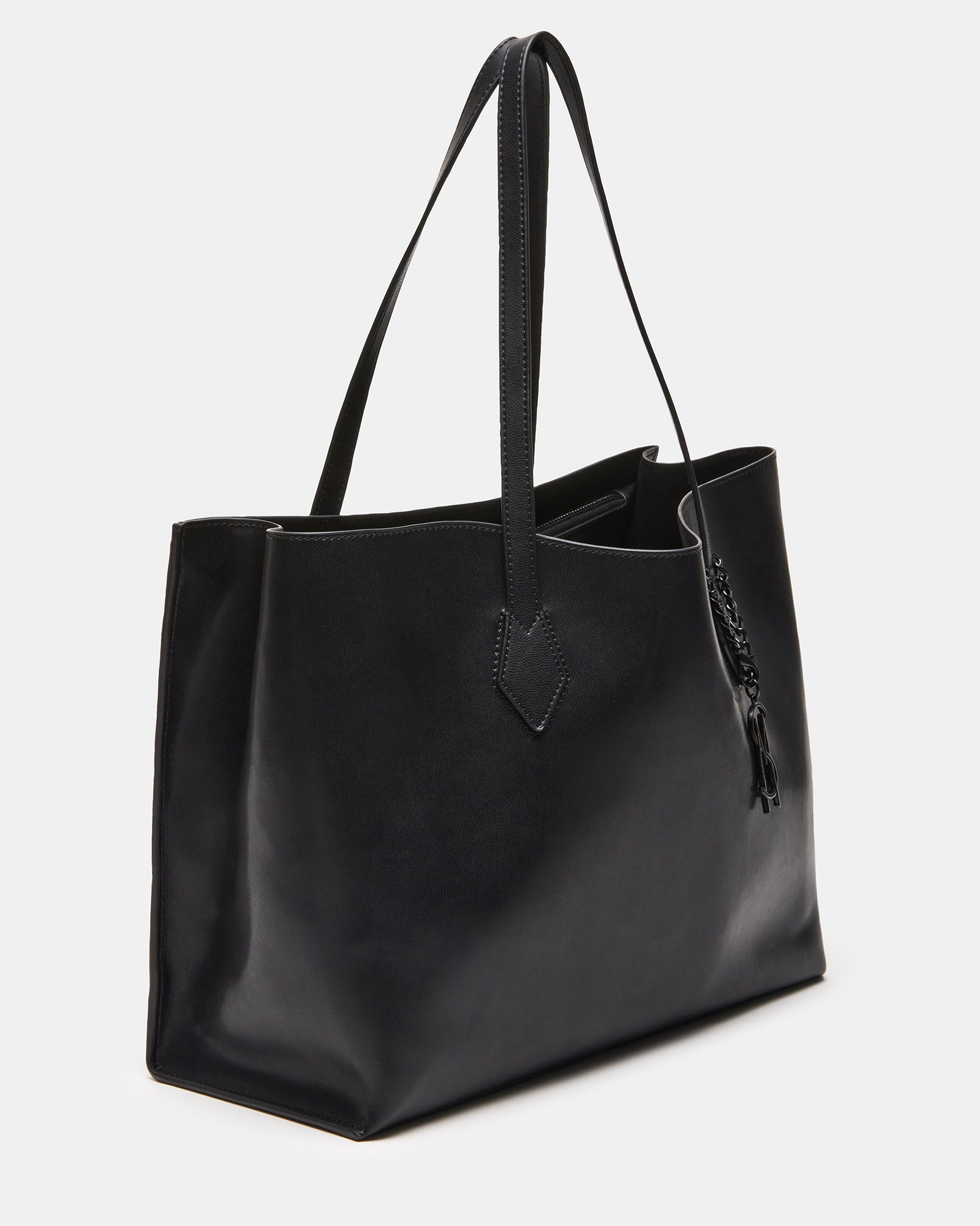 JOEE Shoulder Bag Black | Women's Unlined Tote – Steve Madden