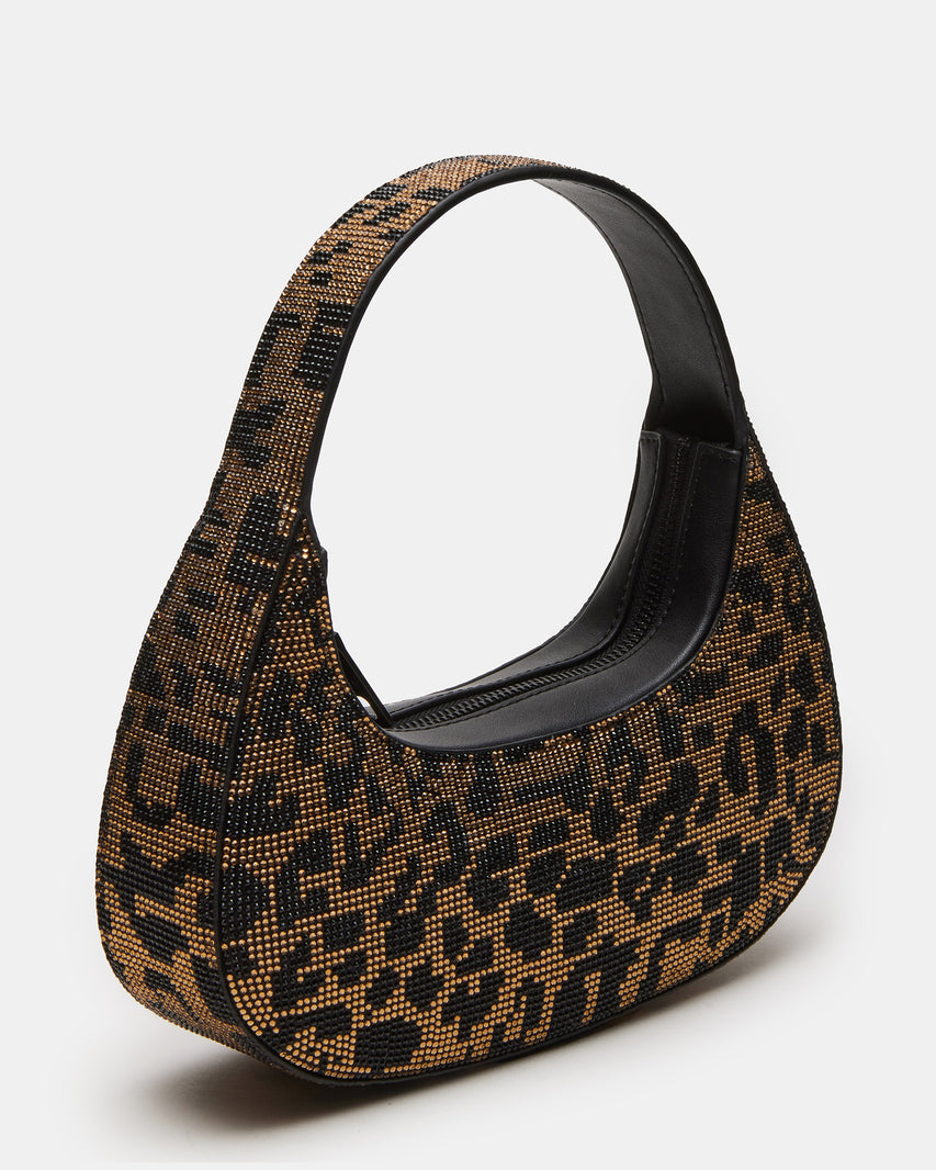 KOA BAG LEOPARD RHINESTONES