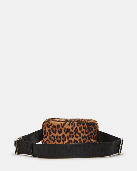 MADRIDD Belt Bag Leopard | Women's Handbags – Steve Madden