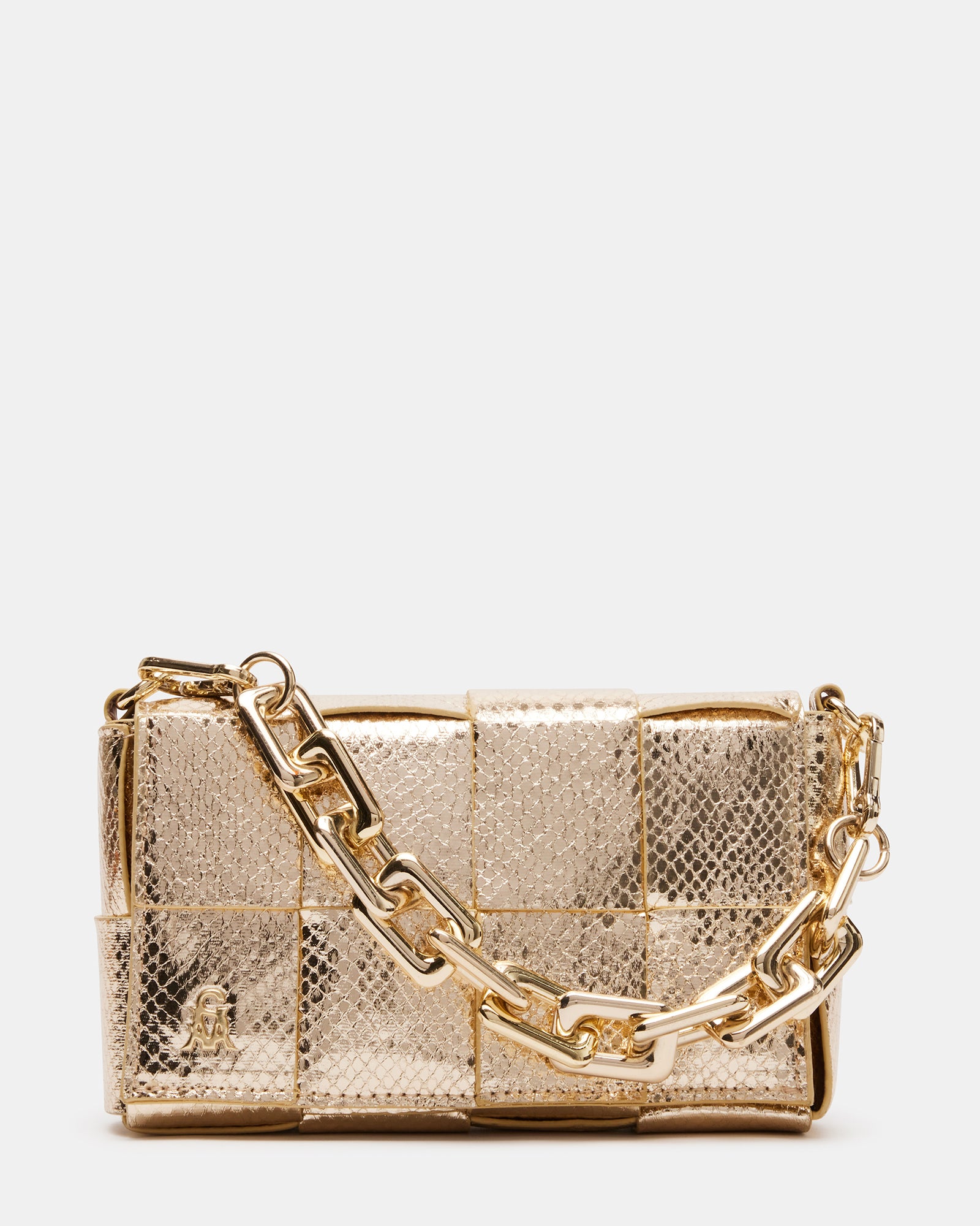 Buy MANGO Rose Gold Toned Shimmer Bovine Leather Shoulder Bag - Handbags  for Women 2141995 | Myntra