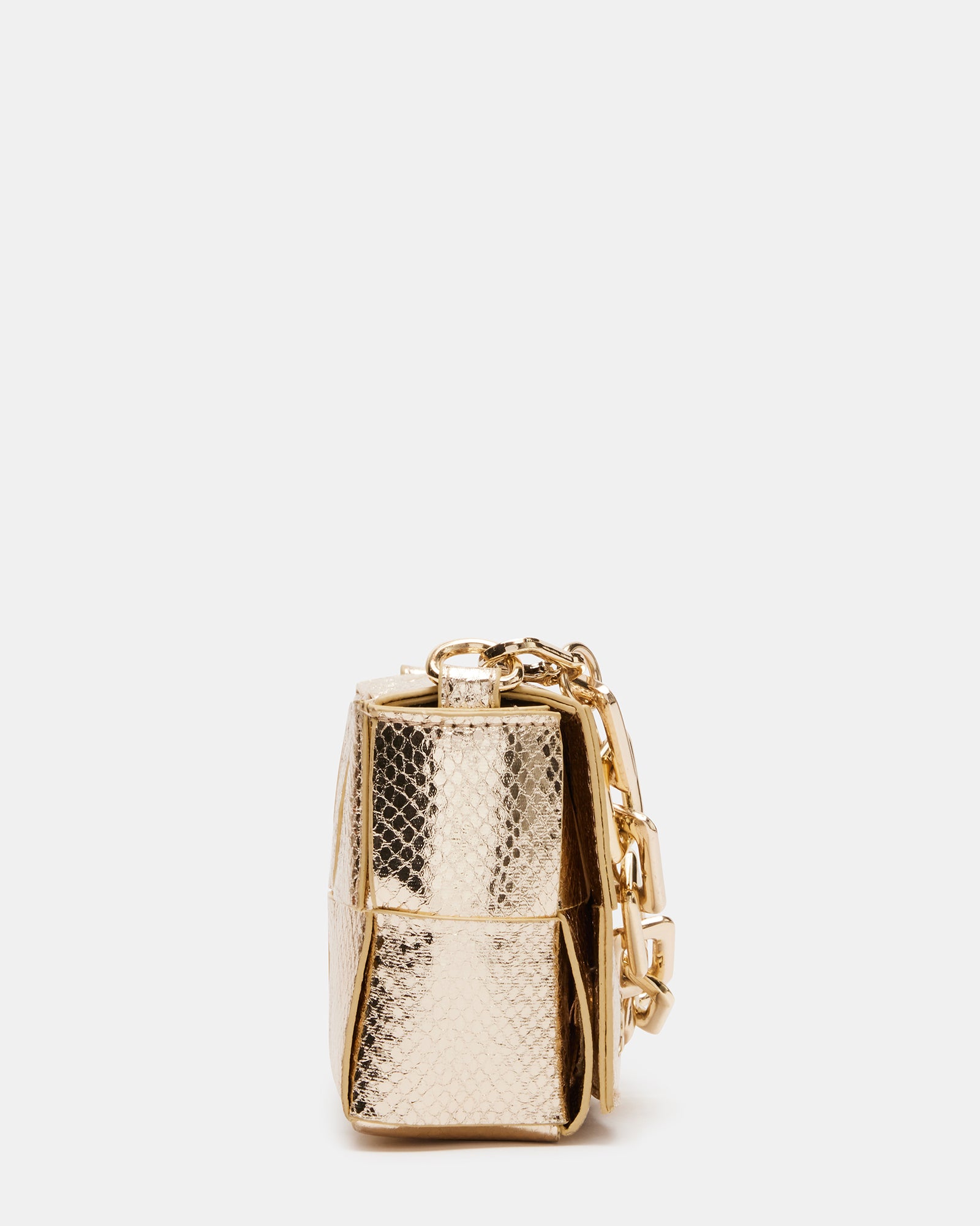 MARVELL Bag Gold Snake Woven Shoulder Bag | Women's Handbags – Steve Madden