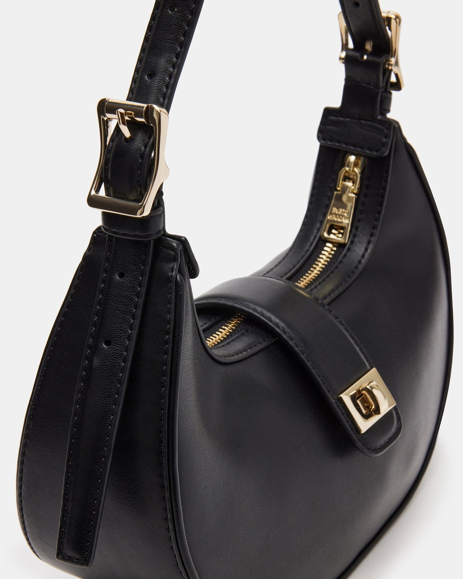 MONAA Bag Black | Women's Hobo Shoulder Bag – Steve Madden