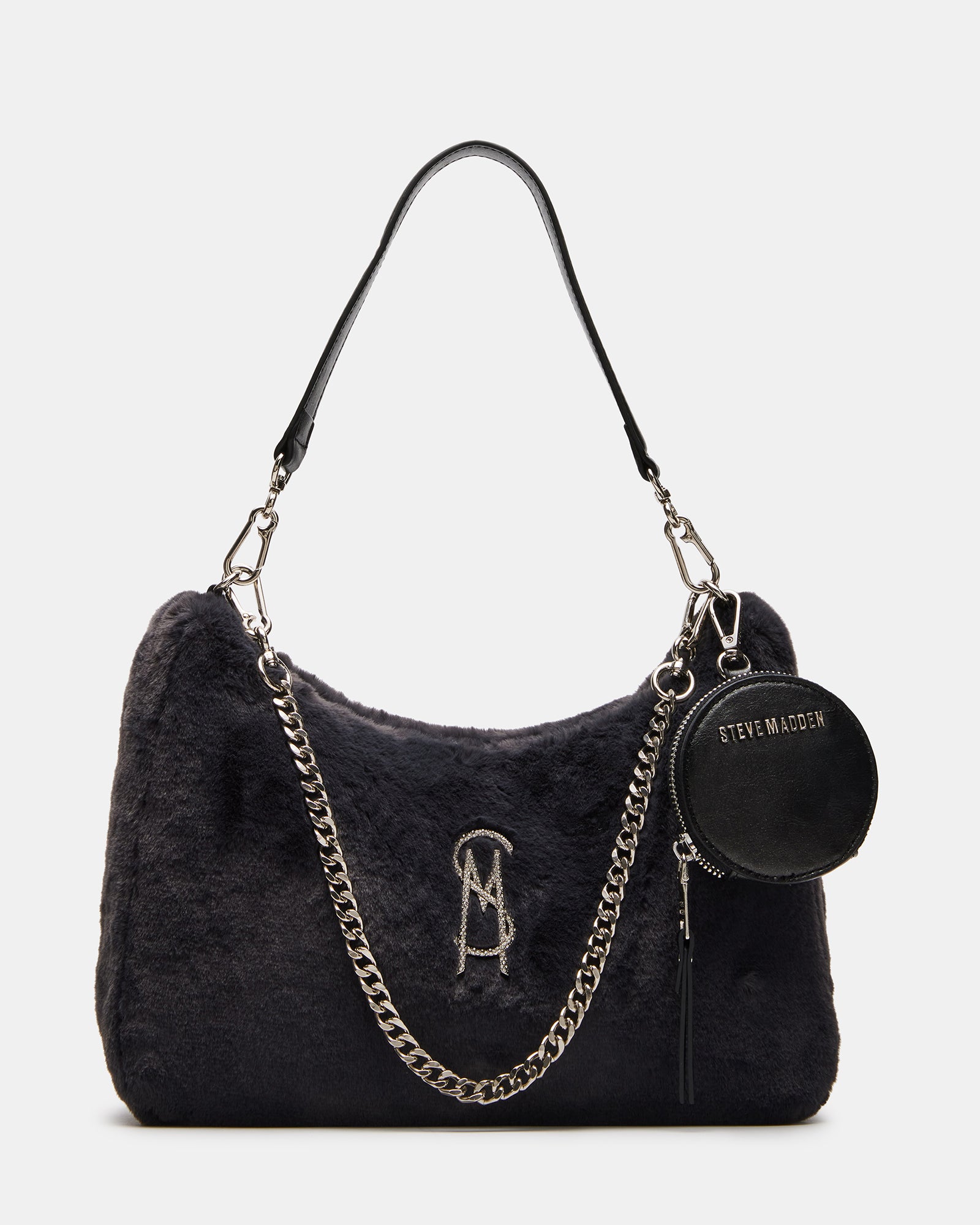 Black 19v69 Italia Shoulder Bag  Faux leather bag, Bags, Shoulder bag
