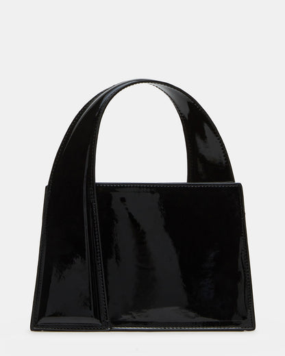 TWISTY BAG BLACK PATENT