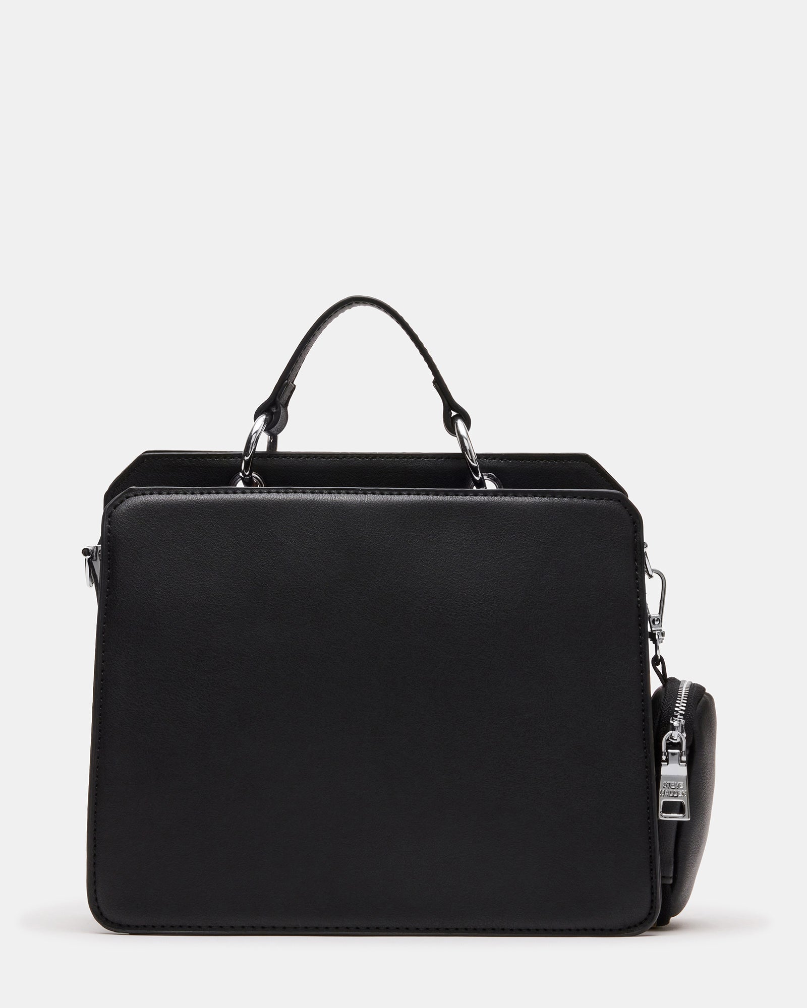 EVELYN Bag Black | Women's Top Handle Crossbody Bag – Steve Madden