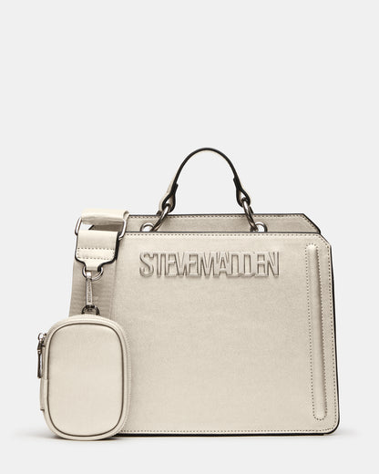 EVELYN BAG PEWTER METALLIC