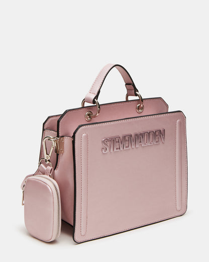 EVELYN BAG PINK METALLIC