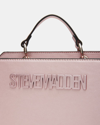 EVELYN BAG PINK METALLIC