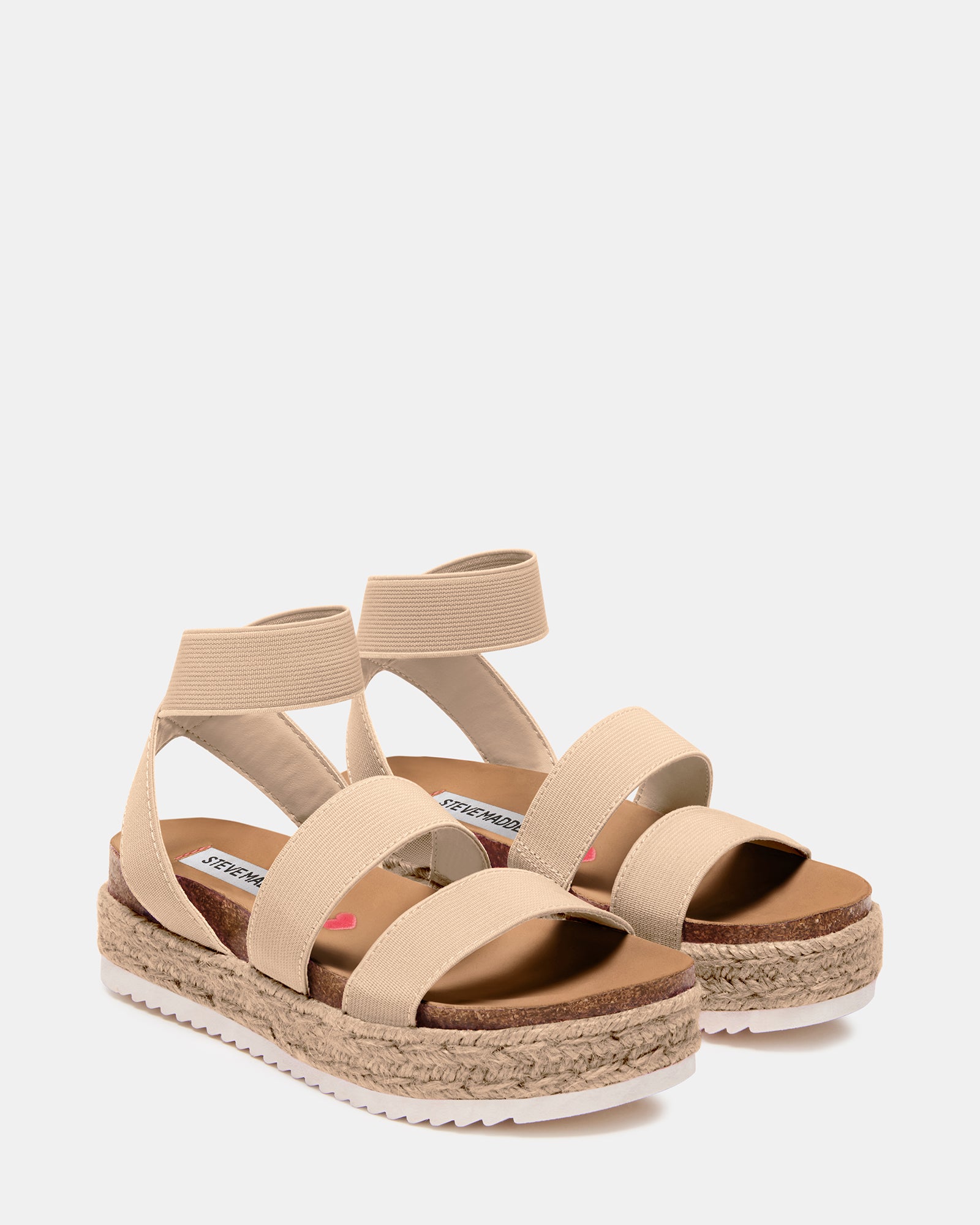 Kids KIMMIE Blush Girls Flatform Sandal Steve Madden