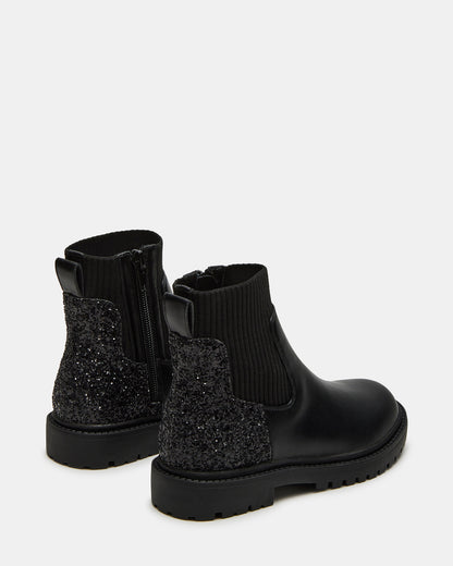 KIDS' LILYANA BLACK GLITTER