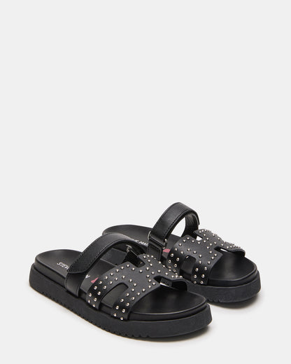 KIDS' MAYVEN BLACK STUDS