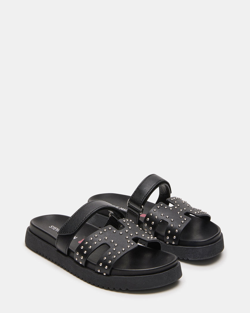 KIDS' MAYVEN BLACK STUDS