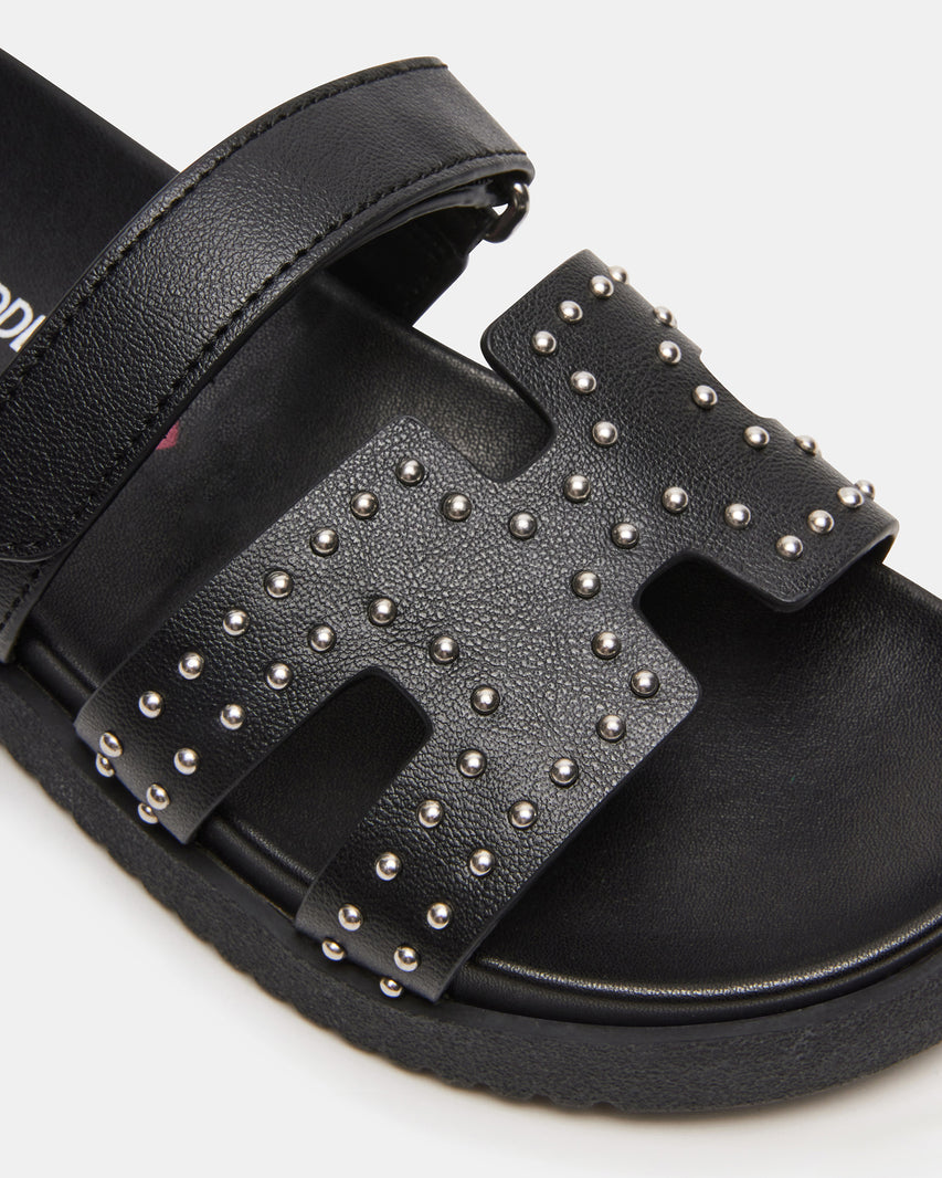 KIDS' MAYVEN BLACK STUDS