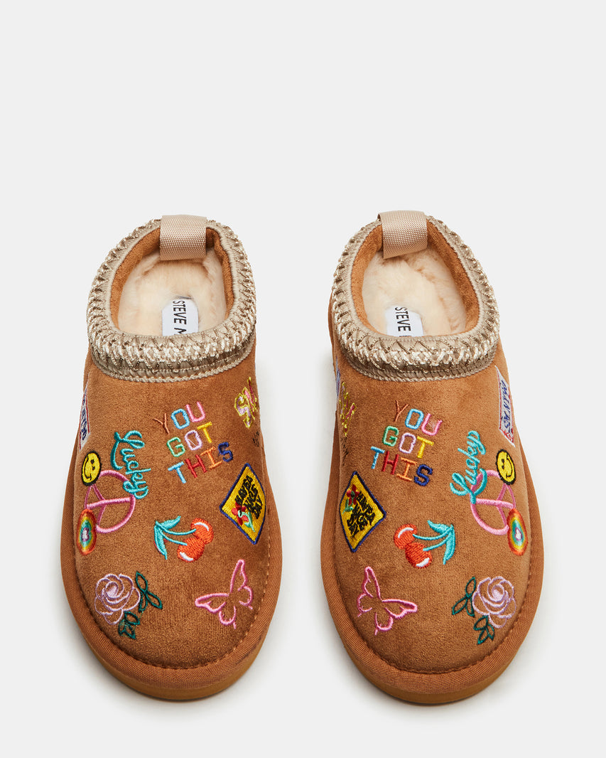 KIDS' SELENA COGNAC MULTI