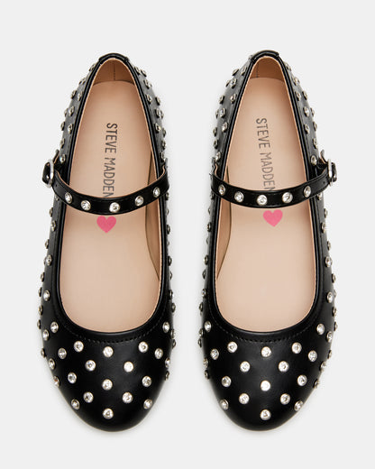 KIDS' VINETTA BLACK RHINESTONES