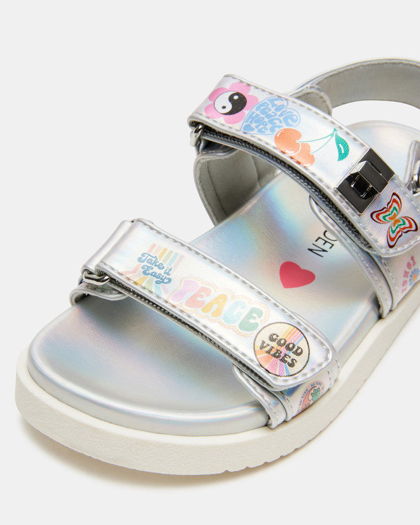 TODDLERS' MONA SILVER MULTI