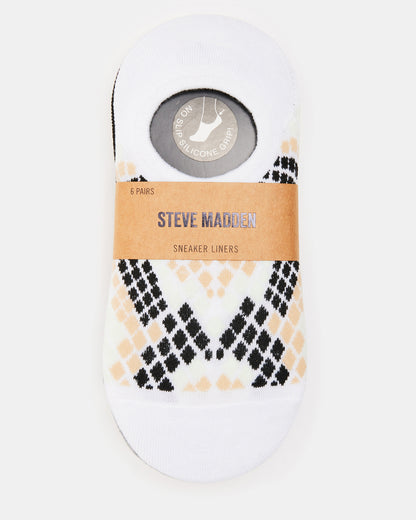 SLITHR SOCKS CREAM MULTI