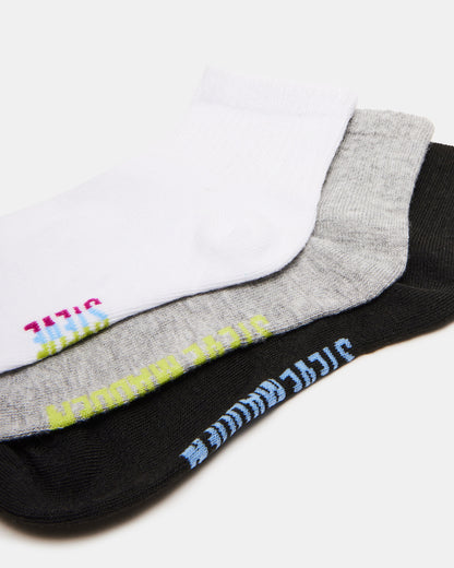 SPEEDY SOCKS WHITE MULTI