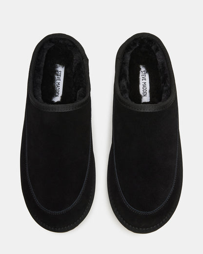 ALCOVE BLACK SUEDE