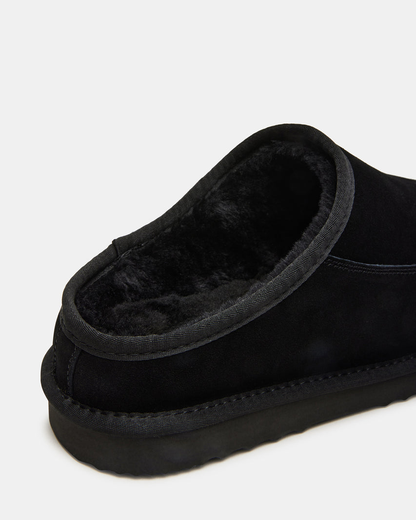 ALCOVE BLACK SUEDE