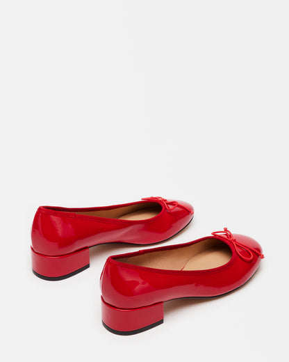 CHERISH RED PATENT