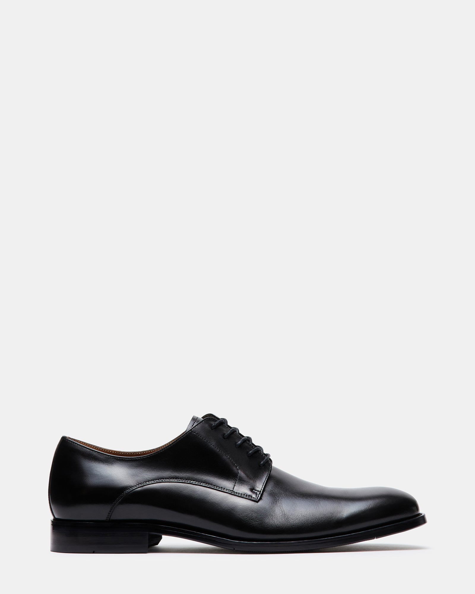 Steve Madden Men's Daymin Black Leather Dress Shoes