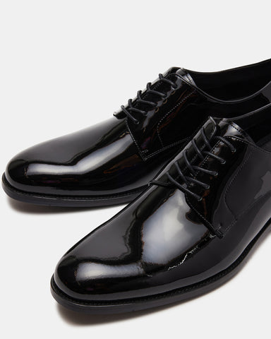 JOSE Black Patent Men's Dress Shoes | Men's Designer Dress Shoes – Steve  Madden Canada