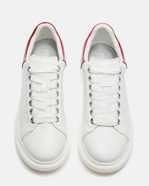 FROSTED Red Low-Top Lace-Up Sneaker | Men's Sneakers – Steve Madden