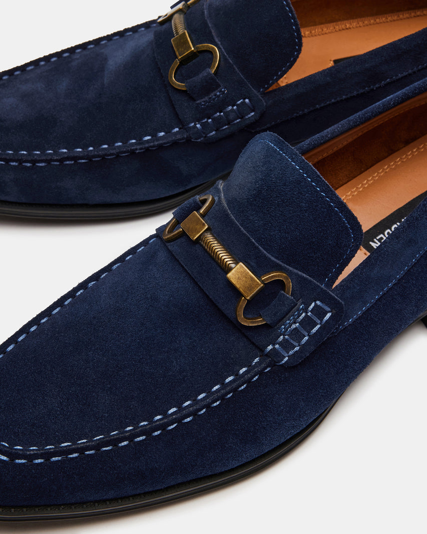 GADDIS NAVY SUEDE